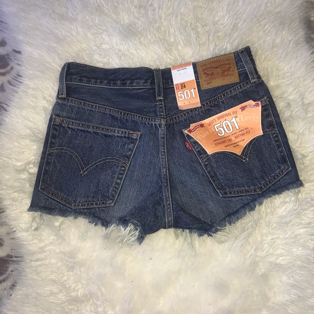 Levi’s 501 Original Fit Shorts - Picture 3 of 5